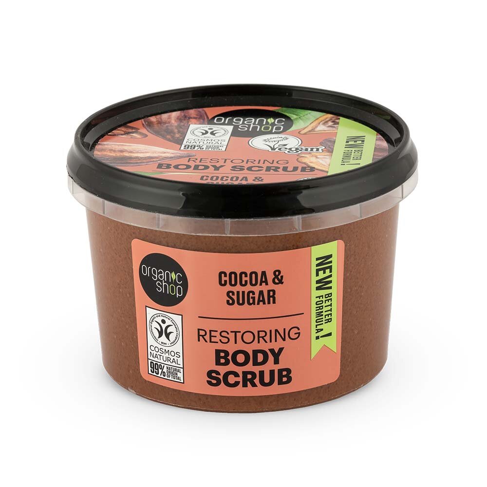 Organic Shop Restoring Body Scrub Cocoa 250ml