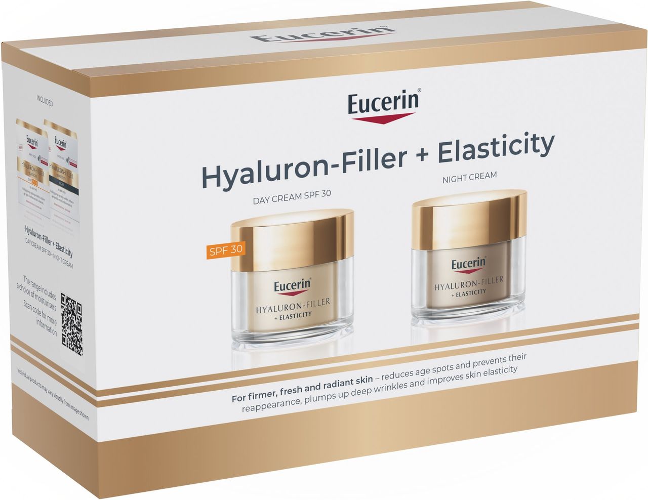 Eucerin Hyaluron Filler + Elasticity Day & Night Cream Kit
