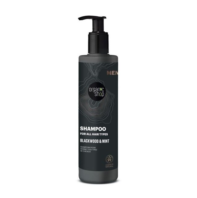 Organic Shop Shampoo for all hair types Blackwood & Mint 280ml