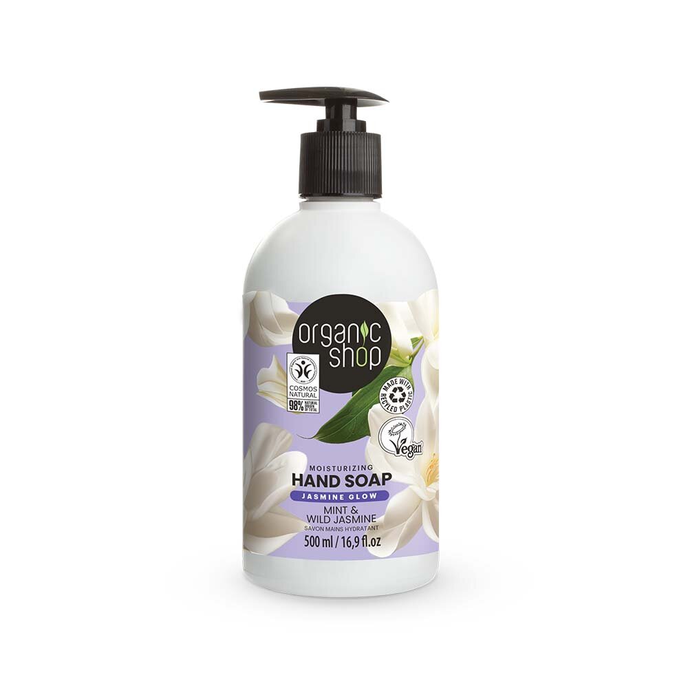 Organic Shop Hand Soap Minty Jasmine 500ml