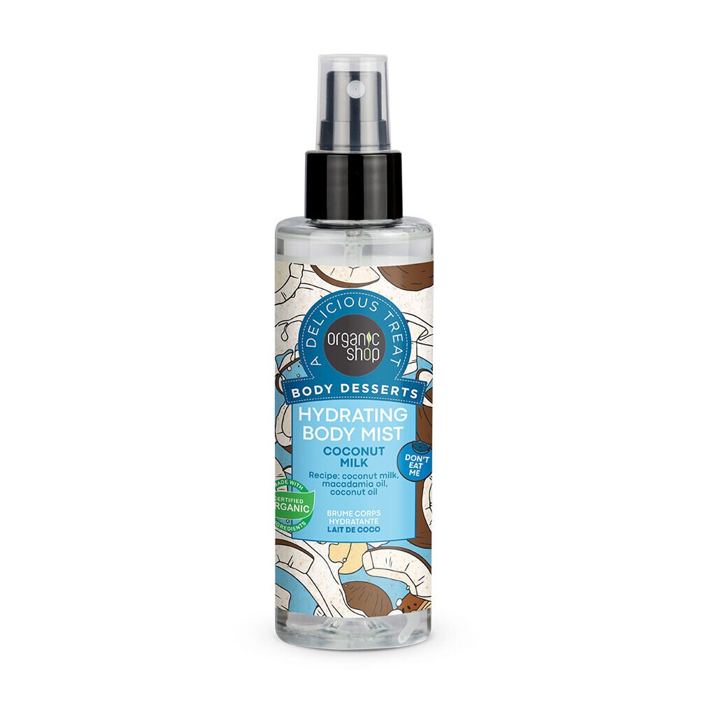 Organic Shop Body Desserts Body Mist Coconut Milk 200ml
