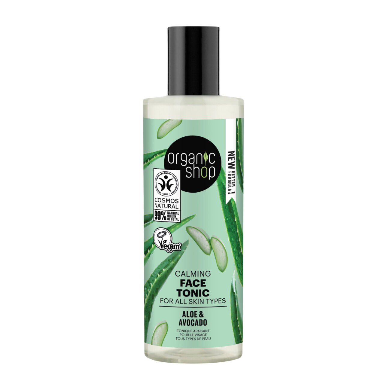 Organic Shop Calming Face Tonic Avocado & Aloe 150ml