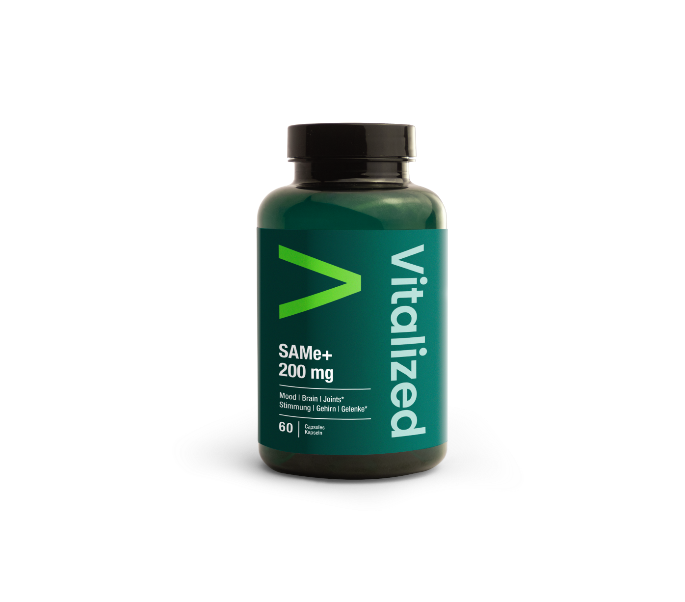 Vitalized SAMe+ 200 mg, 60 capsules