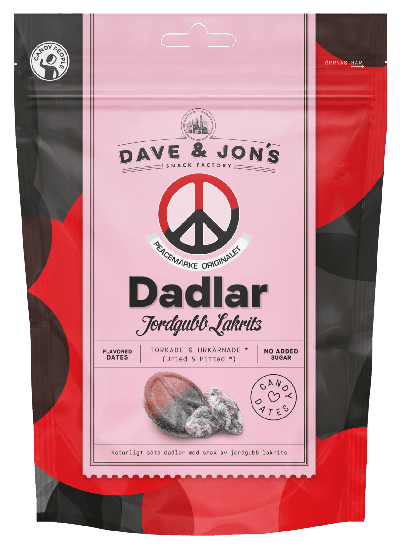 Dave & Jon's Dadlar Peacemärke 125 g