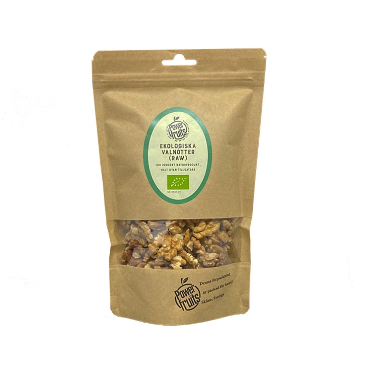 Powerfruits Powerfruits - Ekologiska Valnötter Raw, 250g