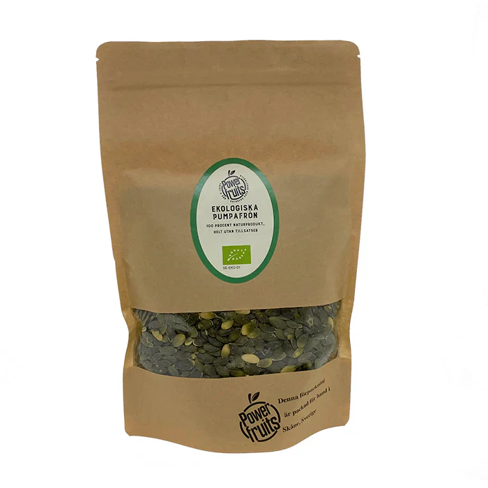 Powerfruits Ekologiska Pumpafrön 250g