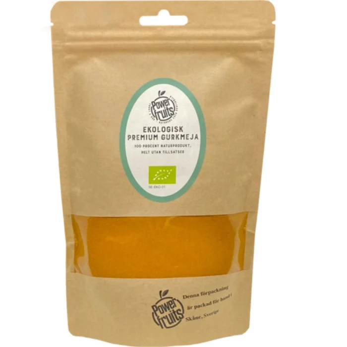 Powerfruits Gurkmeja Premium Eko 250 g