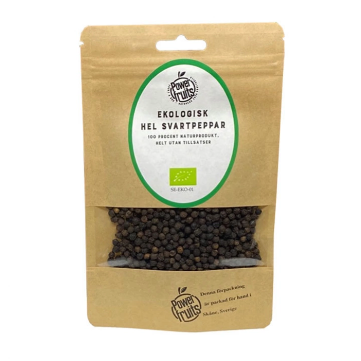 Powerfruits Svartpeppar Hel EKO 50 g