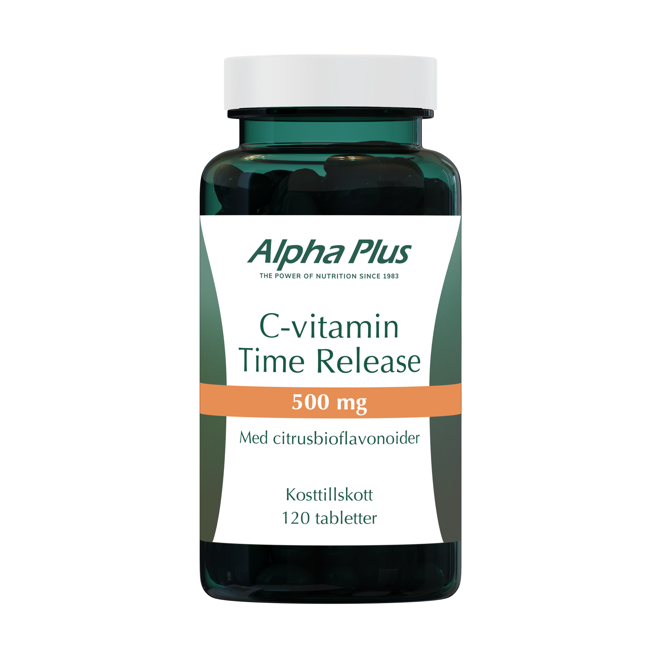 Alpha Plus C-vitamin Time Release 500 mg 120 tab
