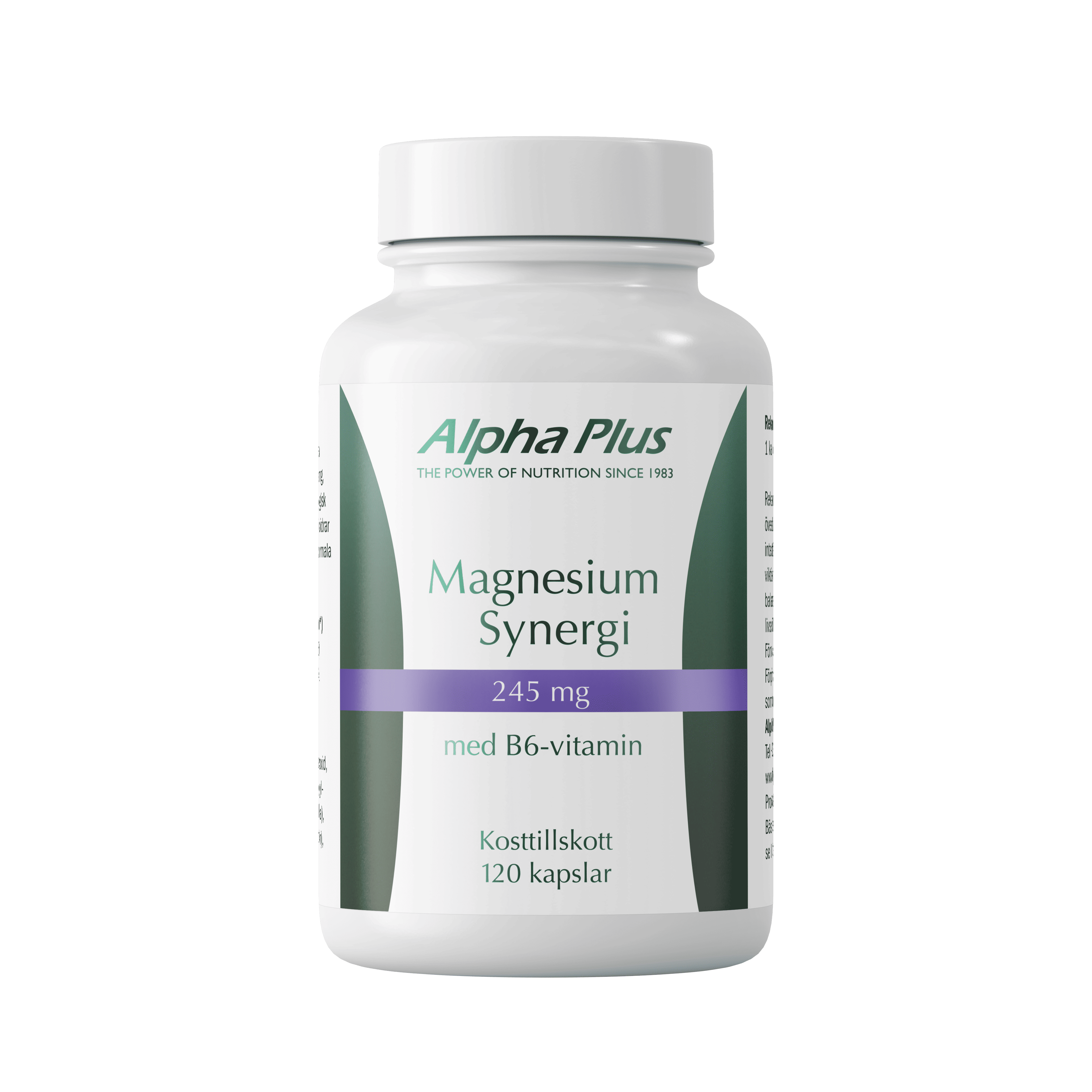 Alpha Plus Magnesium Synergi 120 kap