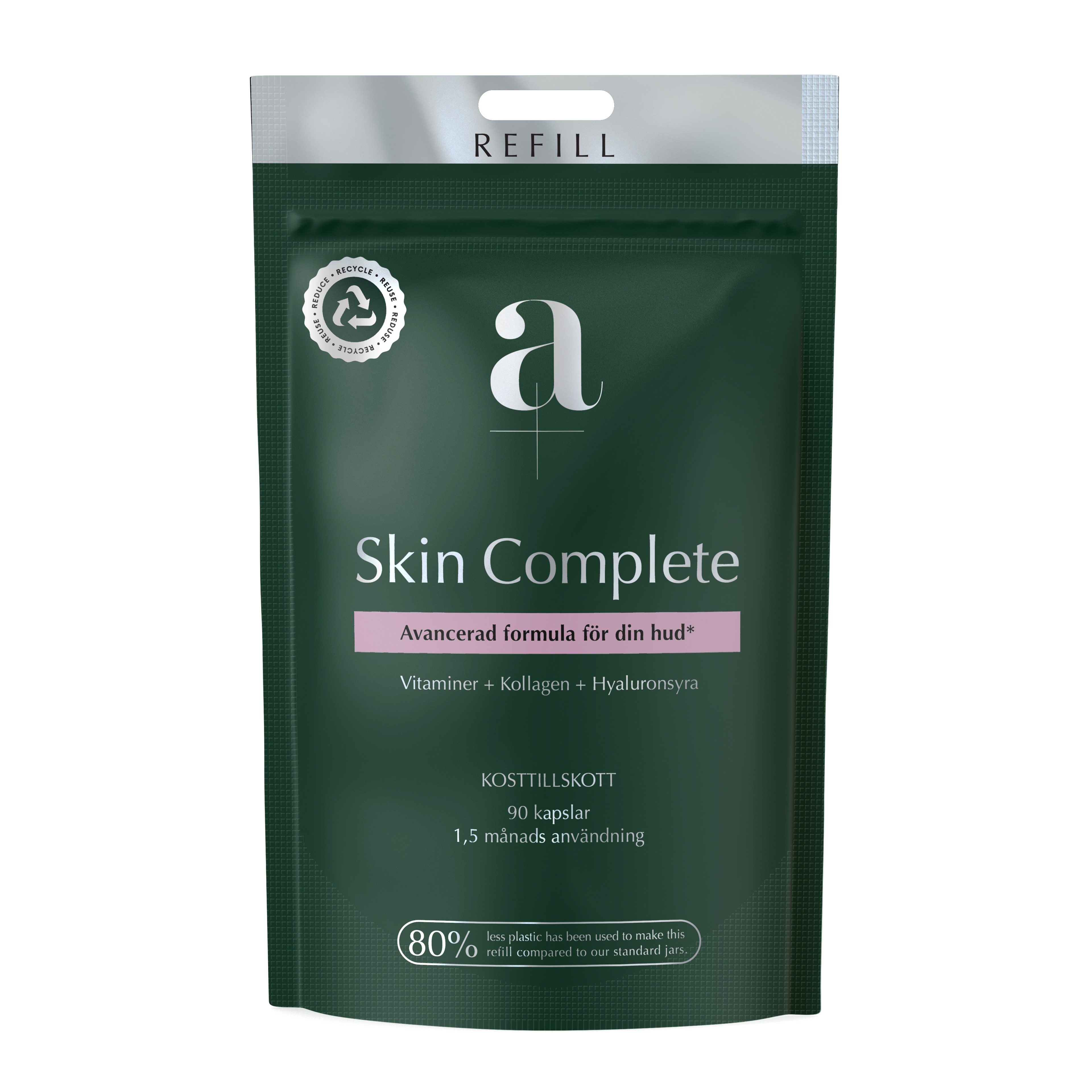 Alpha Plus A+ Skin Complete 90 kap Refillpåse