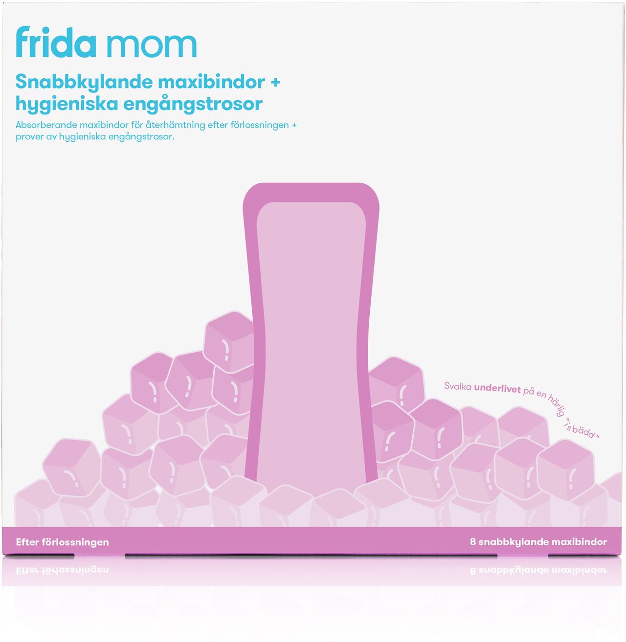 Frida Mom Snabbkylande maxibindor 8 st
