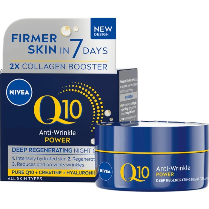 Nivea Nattkräm Q10 Power Replenishing Night Cream 50 ml