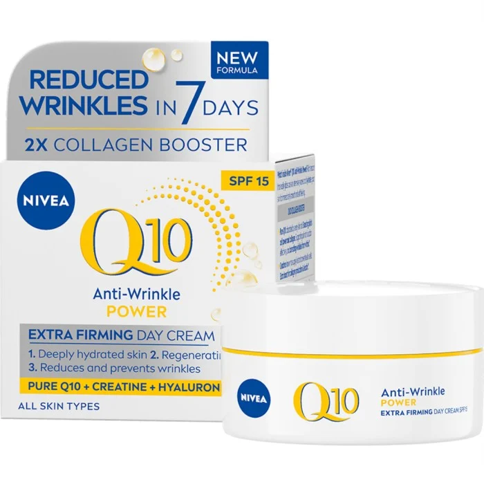 Nivea Dagkräm Q10 Power Firming Day Cream SPF15, 50 ml
