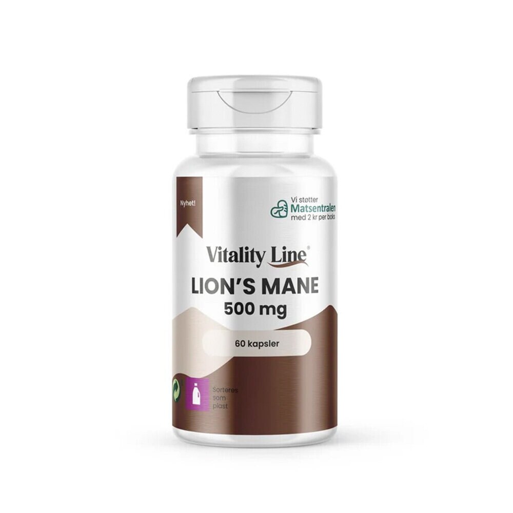 Vitality Line Lions Mane 60 kapslar