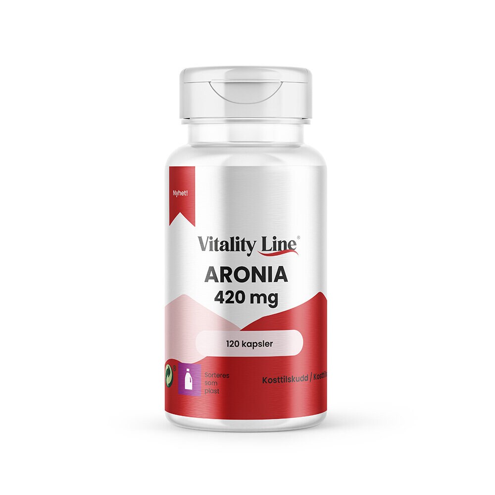 Vitality Line Aronia 120 kapslar