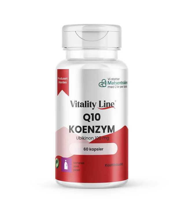Vitality Line Q10 100mg 60 kapslar