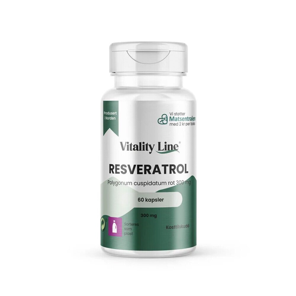 Vitality Line Reservatol 60 kapslar