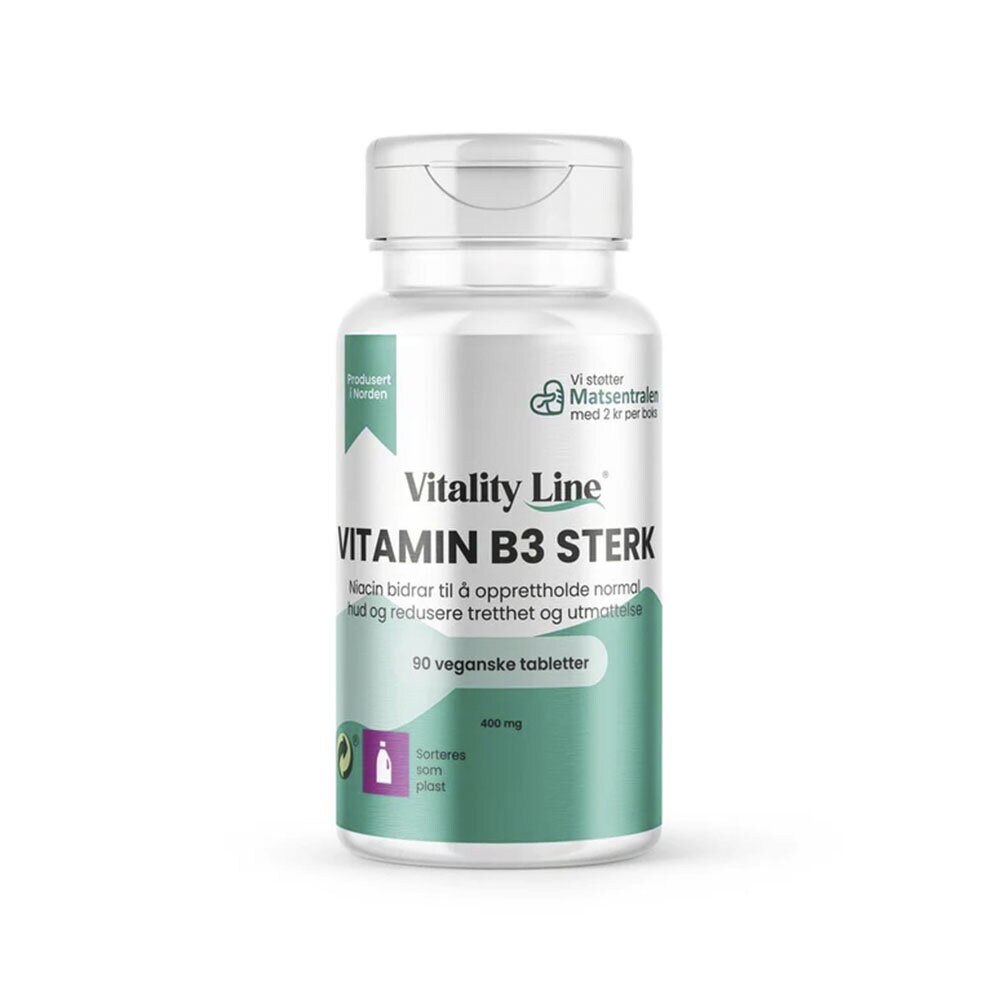 Vitality Line B3 stark 90 tabletter