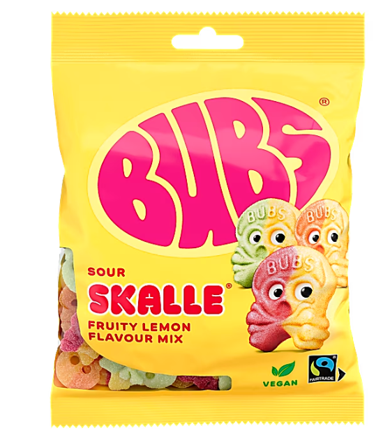 Bubs Sur Skalle 90g