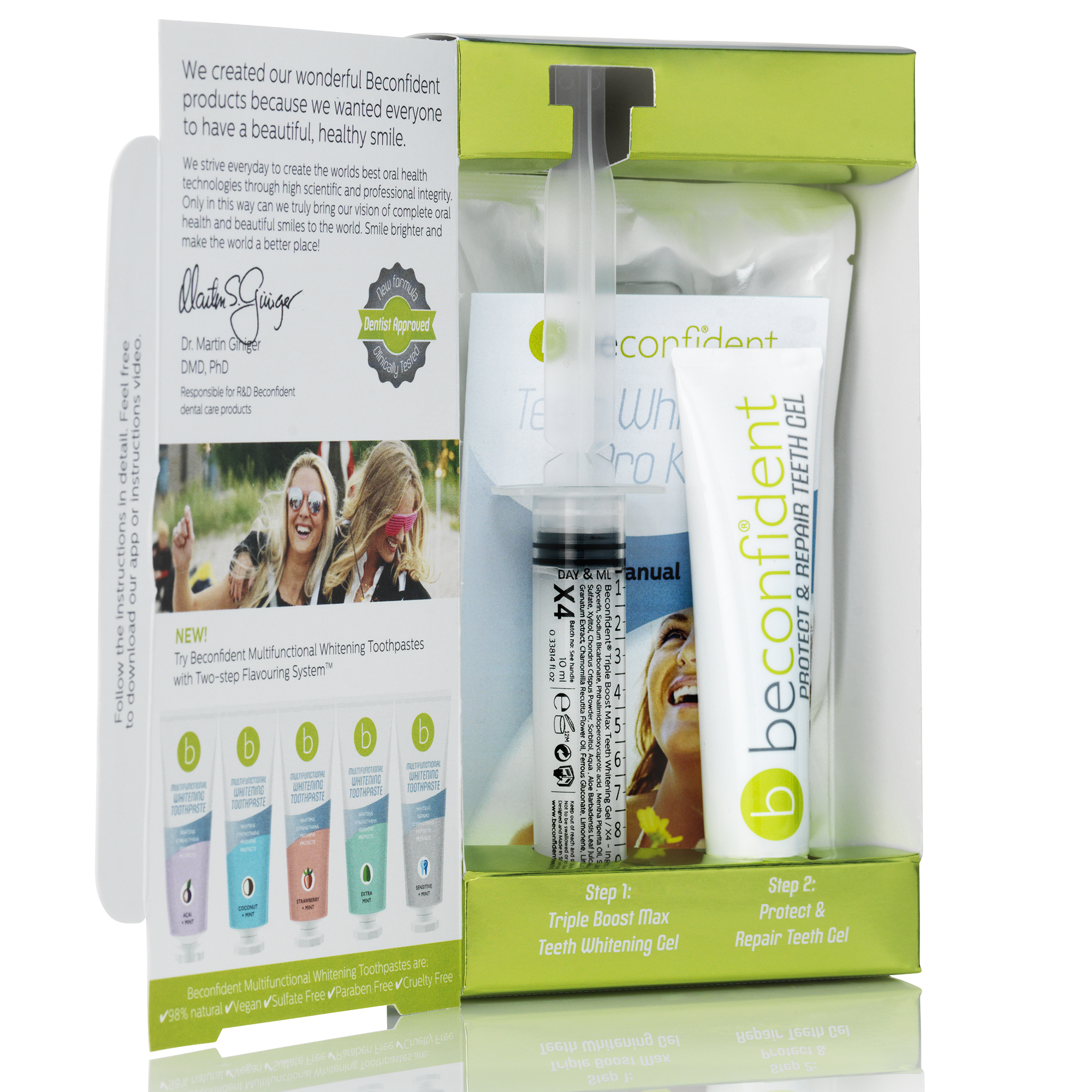 beconfident Teeth Whitening Pro X4 Kit