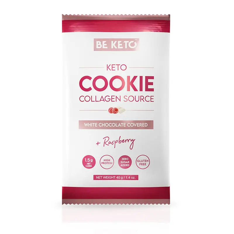 Beketo Cookie White Chocolate & Raspberry 40 g