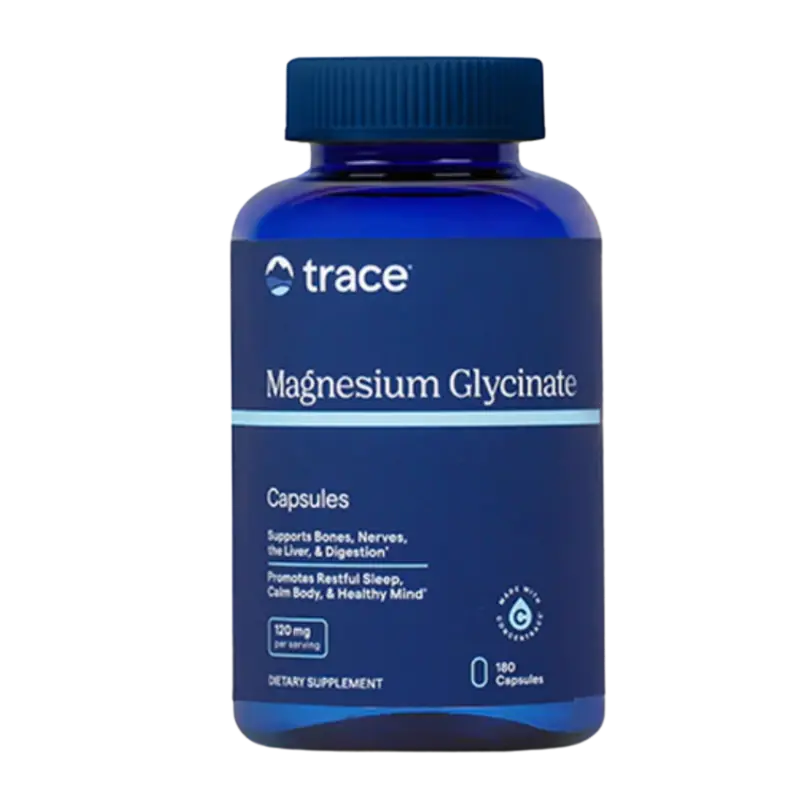 Trace Minerals Magnesium Glycinate 120mg 180 caps