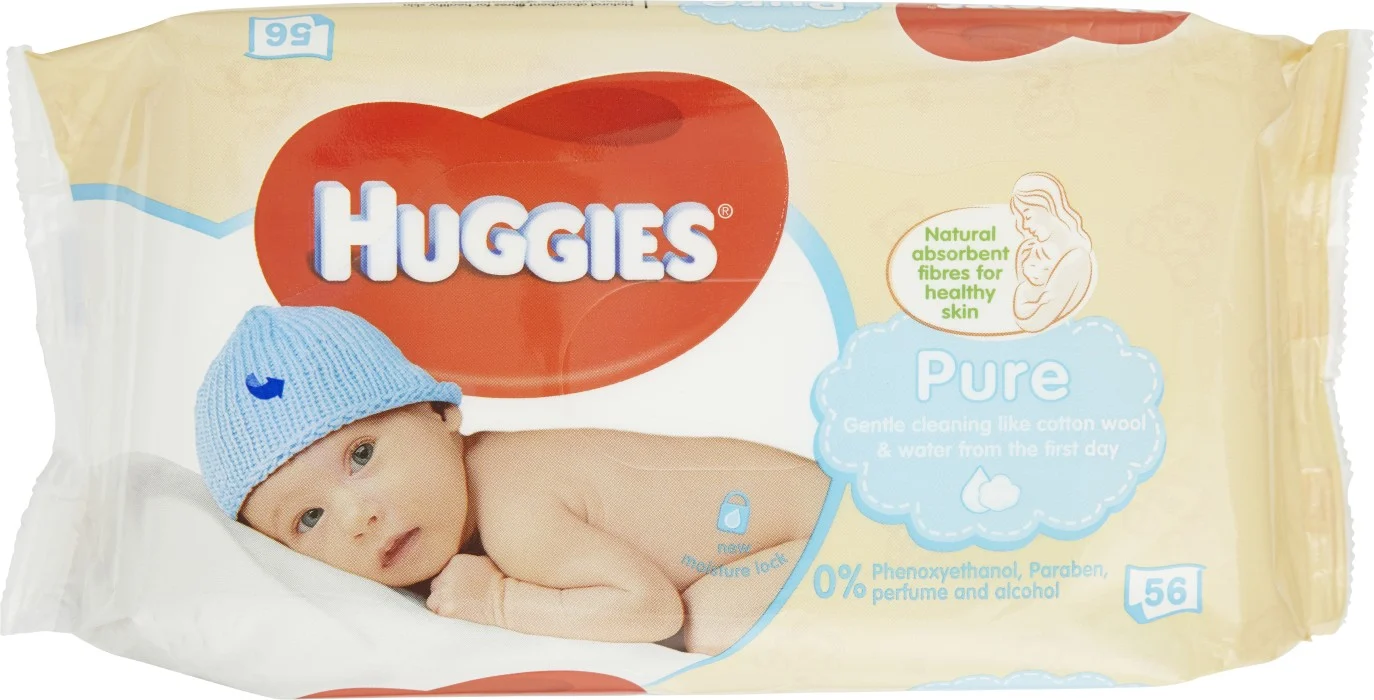Huggies Wipes Pure 56 st