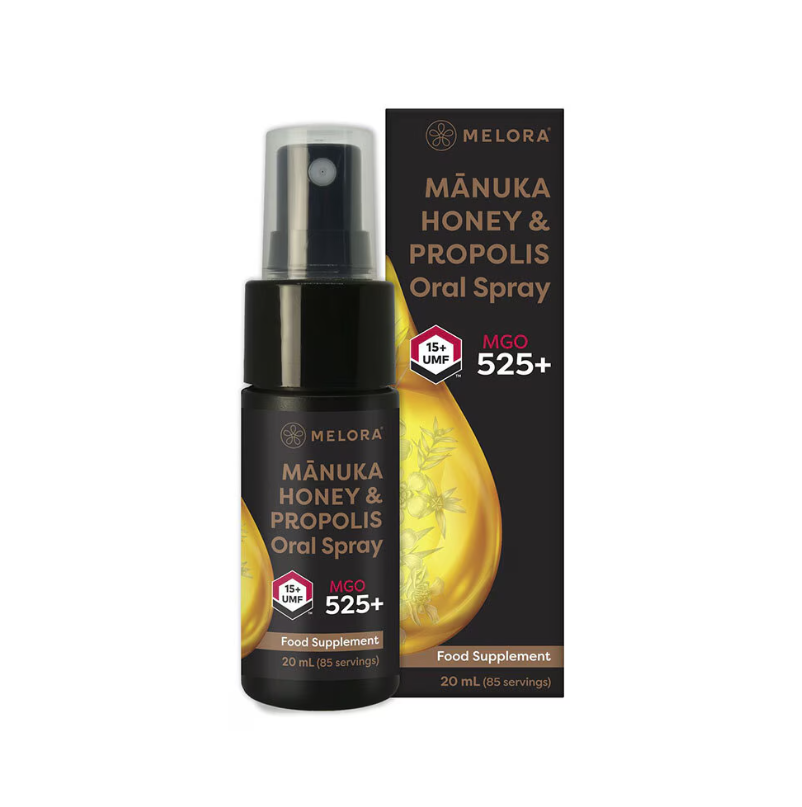 Melora Manuka Honey & Propolis Oral Spray 525MGO 20ml