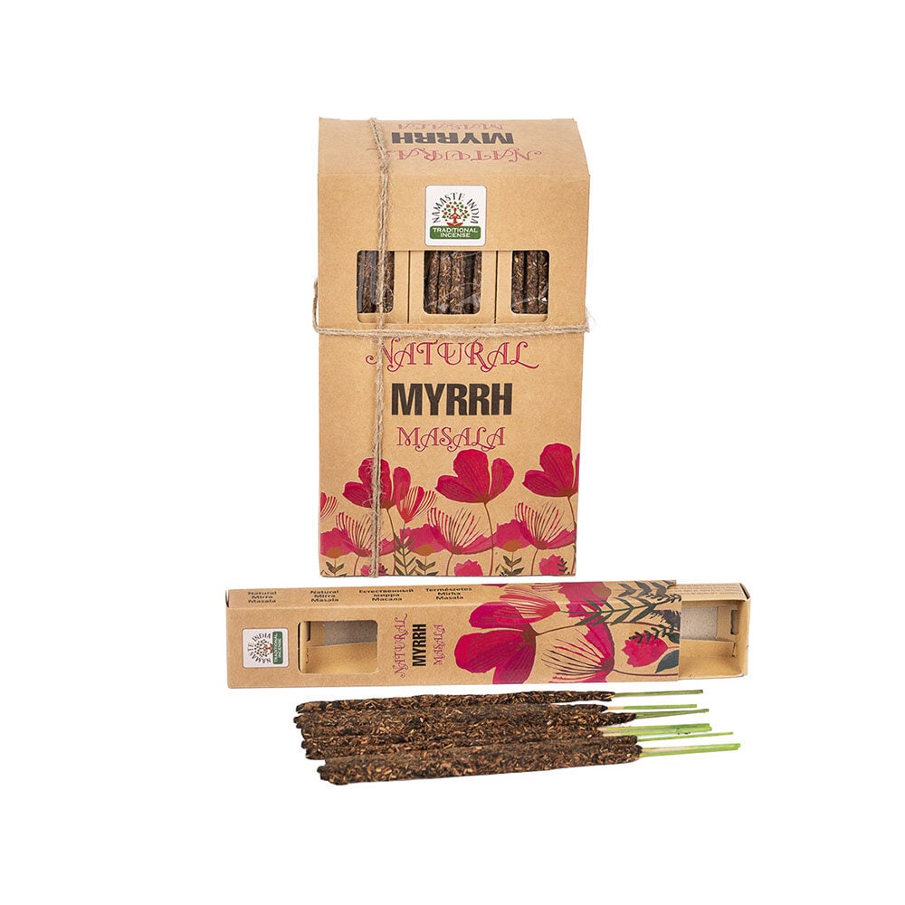 Namaste India Natural Botanical Smudge rökelser Myrrh