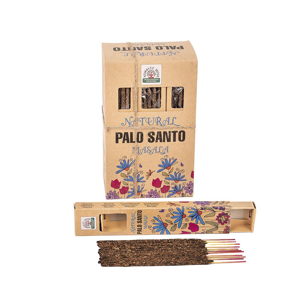 Namaste India Natural Botanical Smudge rökelser Palo Santo