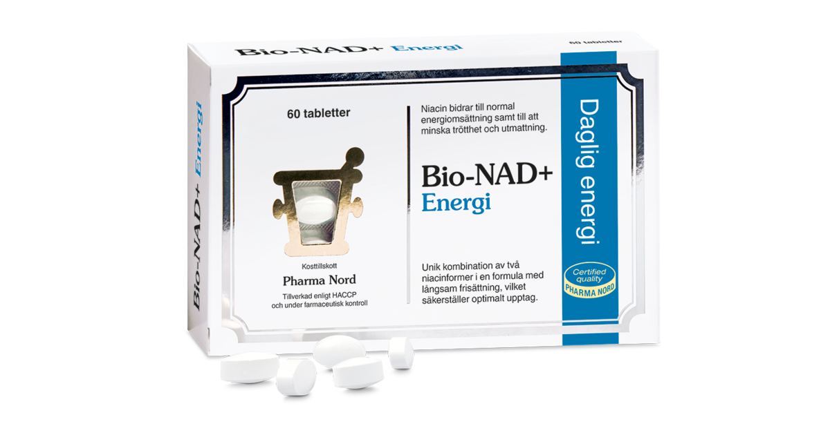 Pharma Nord Bio-NAD+ Energi 60 tabletter
