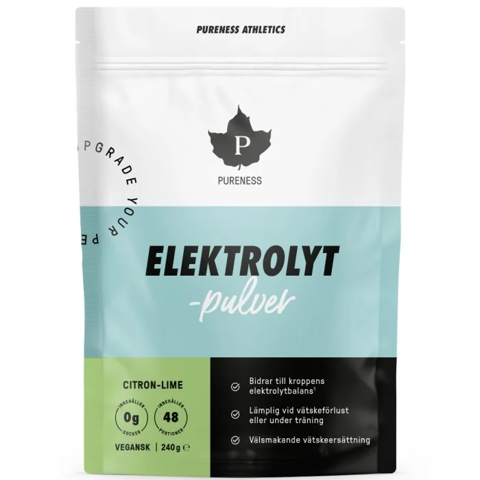 Pureness Elektrolytpulver Citron Lime 240 g