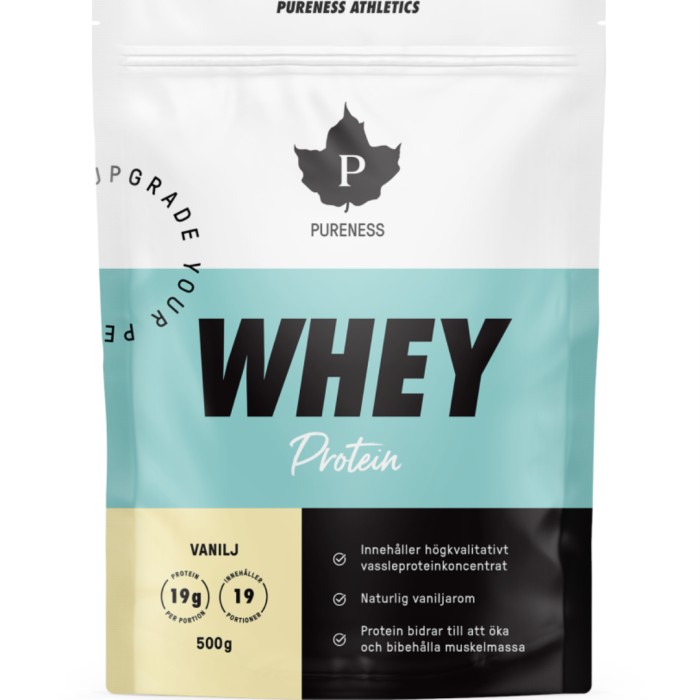 Pureness Athletics Whey Protein Vanilj 500 g