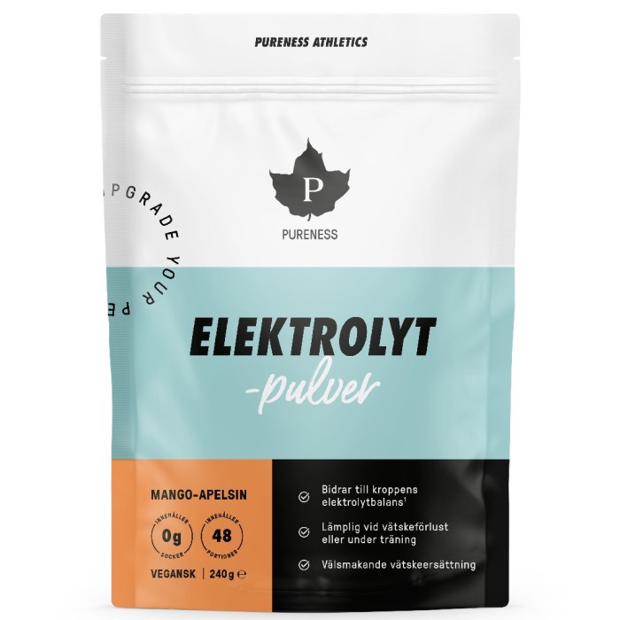 Pureness Elektrolytpulver Mango Apelsin 240 g
