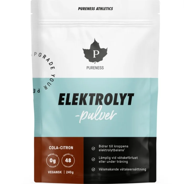 Pureness Elektrolytpulver Cola-Citron 240 g