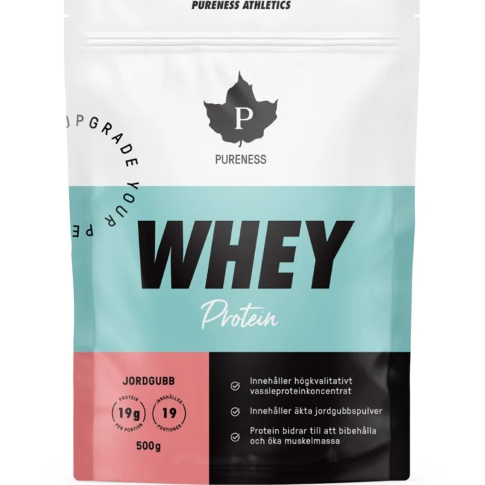 Pureness Athletics Whey Protein Jordgubb 500 g