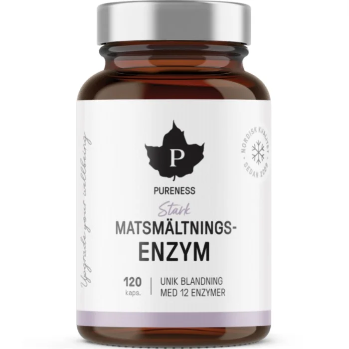 Pureness Stark Matsmältningsenzym 120 kapslar
