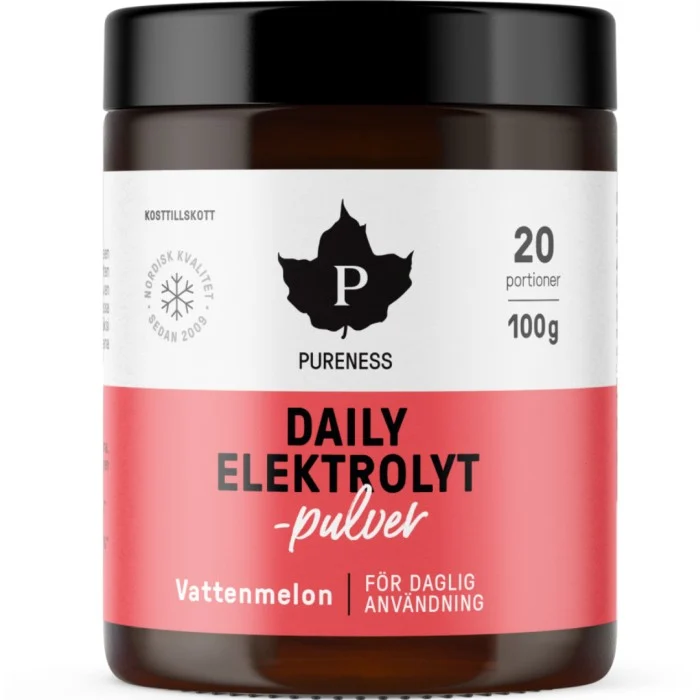 Pureness Daily Elektrolytpulver Vattenmelon 100 g