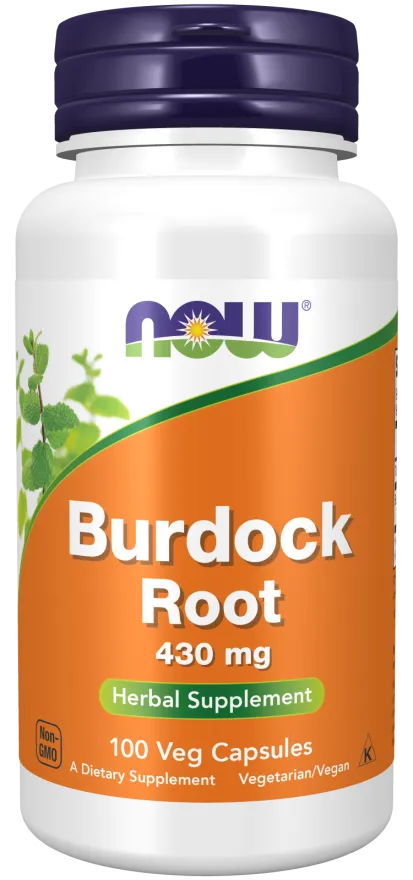 NOW Burdock Root / Kardborrerot 430 mg 100 vegcaps