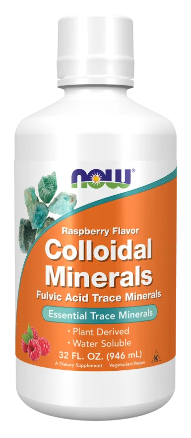 NOW Colloidal Minerals Hallon 32 oz 946ml