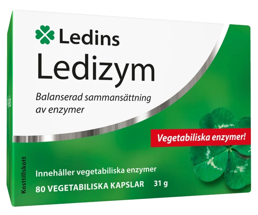 Ledins Ledizym 80 kapslar