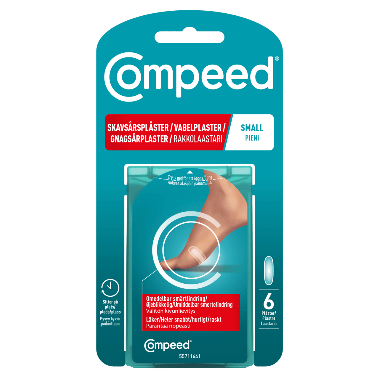 Compeed Skavsårsplåster Small 6 st