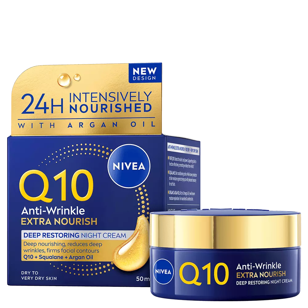 Nivea Q10 Extra Nourish Night Cream 50 ml