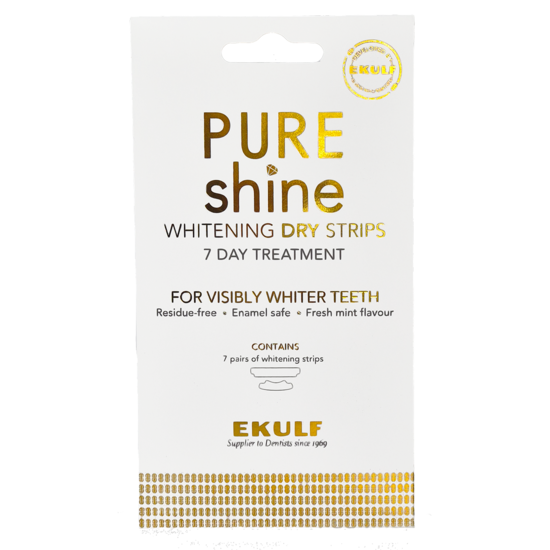 Ekulf PURE Shine Whitening Dry Strips 7 st