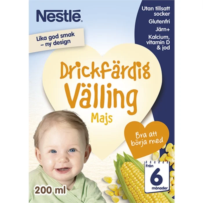 Nestlé NAN Majsvälling Drickfärdig 200 ml