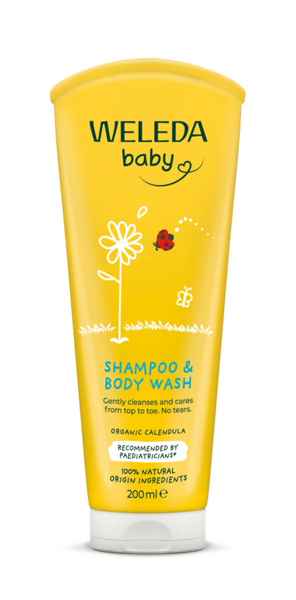 Weleda Calendula Shampoo & Body Wash 200ml