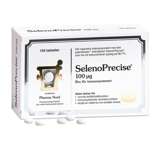 Pharma Nord SelenoPrecise 100 mcg 150 tabletter