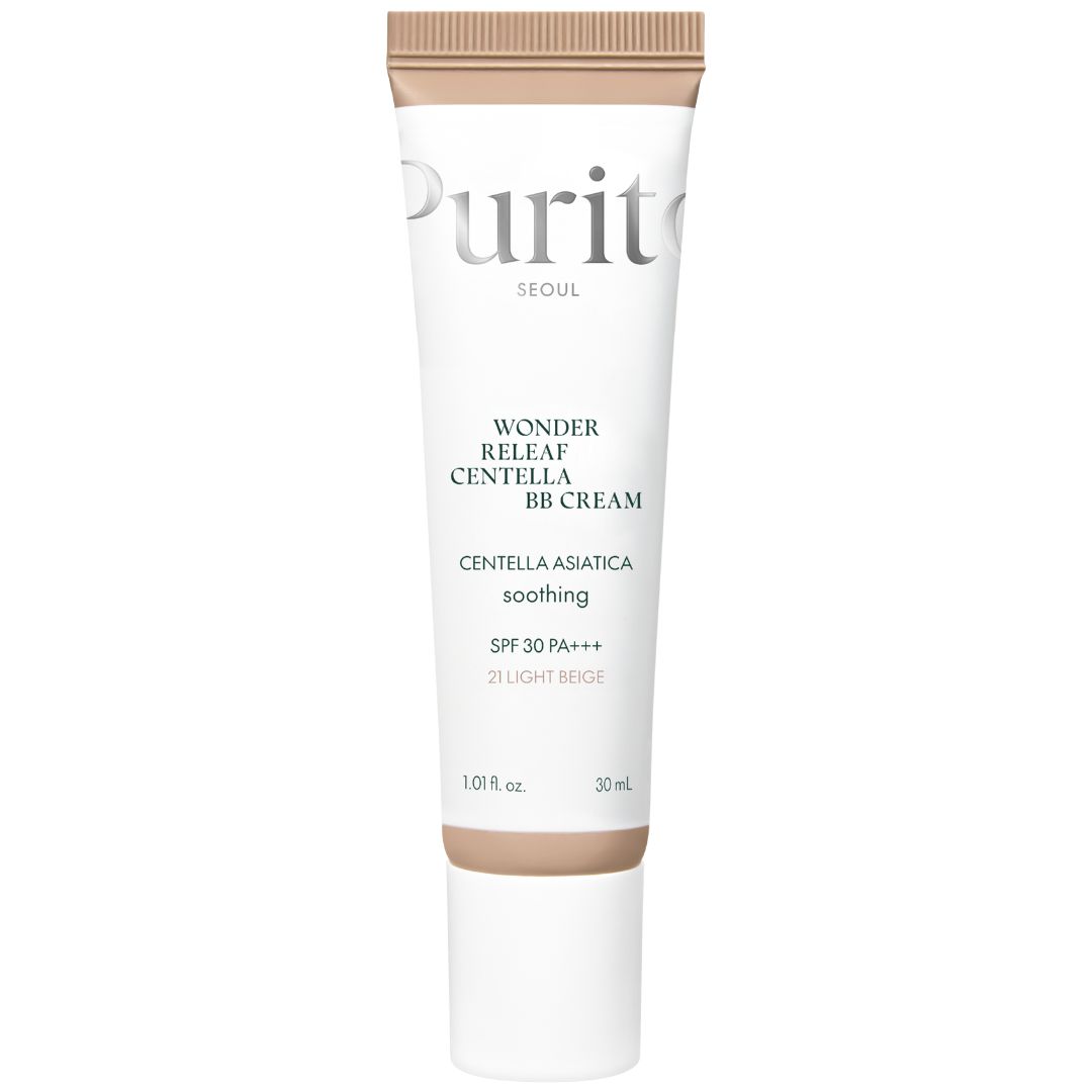 PURITO Seoul Wonder Releaf Centella BB Cream SPF30 PA+++ 21 Light Beige 30 ml