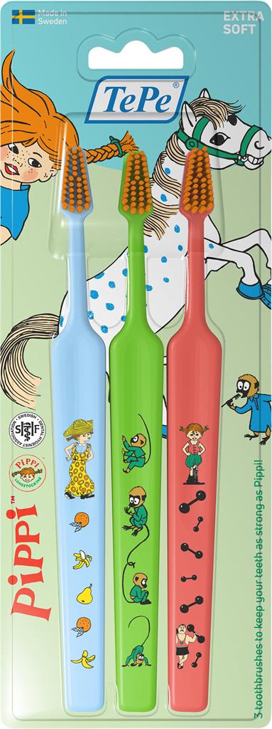 TePe Pippi Extra Soft tandborste 1 st